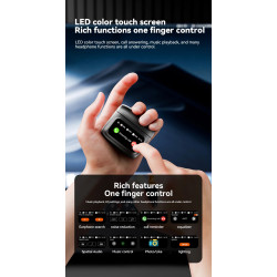 Wireless touchscreen earbud